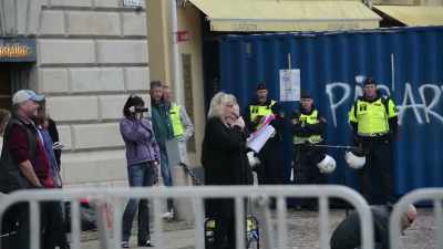 In Sweden, there's been a separation. - The Antifascists