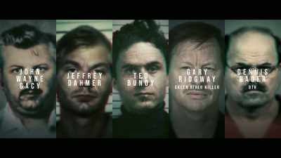 - In terms of the five serial
killers we're discussing, - Invisible Monsters: Serial Killers in America