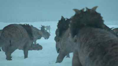 In this test of nerve, - Prehistoric Planet