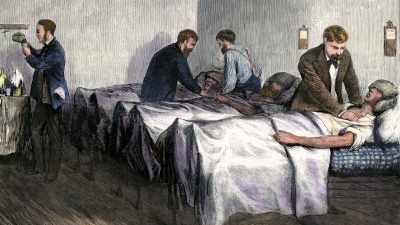 In the 1830s, cholera's
fatality rate was about 60%. - Secrets of the Underground