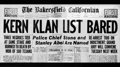 In the 1920s, certain leaders - Killing County