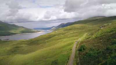 In the 1950s, if you were driving
from Skye to Edinburgh, - Scotland from the Sky