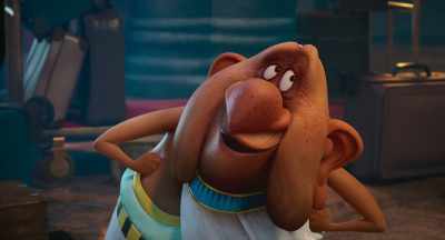 In the 5,000-year-old flesh. - Hotel Transylvania: Transformania