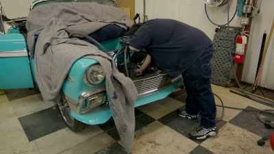 In the '56 Bel Air, - Shorty's Dream Shop