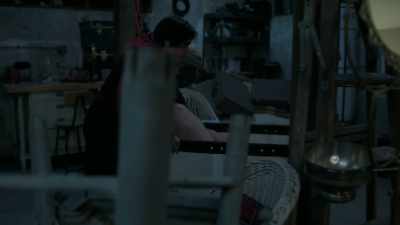 In the basement,
Cody moves Barry's body - High Potential