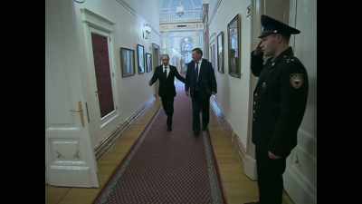 In the beginning
he'd managed to rule by saying, - Putin: A Russian Spy Story