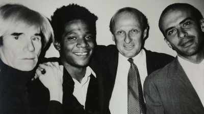 In the beginning,
it was Clemente, Jean-Michel and Andy. - The Andy Warhol Diaries