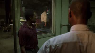 In the beginning, when we started, burrell had me. - The Wire