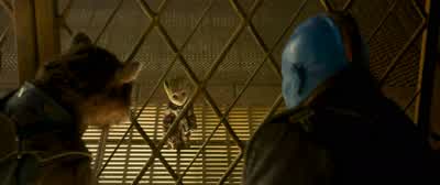 In the captain's quarters, there's a prototype fin... - Guardians of the Galaxy Vol  2