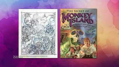 In the case of Monkey Island, - Video Game Box Art: The Stories Behind the Covers