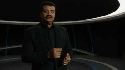 In the catastrophic
process of going supernova, - Cosmos: Possible Worlds