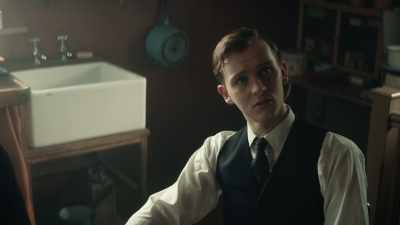 In the cemetery, I
saw his resting place, - Magpie Murders