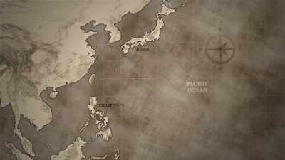 In the Central Pacific,
the path is more clear -- - The Pacific War in Color