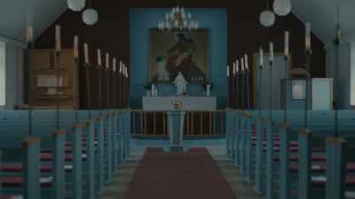 In the church in Greenland, - Almost Human