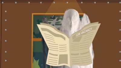 In the church now he goes. - The Osbournes Want to Believe