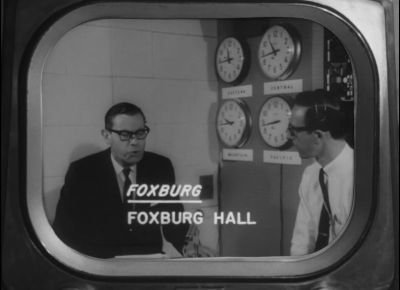 In the cold room at the University - Night of the Living Dead
