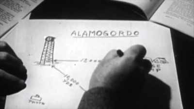 In the control shack was
Dr. J.R. Oppenheimer. - Oppenheimer: The Real Story