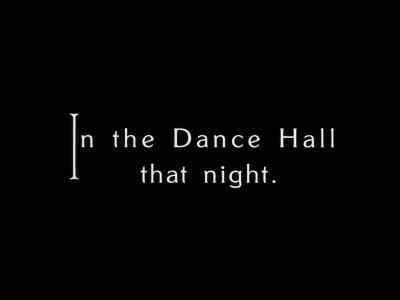 In the Dance Hall that night. - The Gold Rush