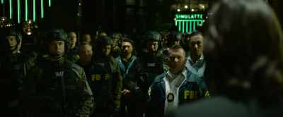 In the dream, you were
surrounded by police, - The Matrix Resurrections