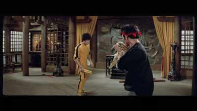 'In the end,
Lee takes his opponent's life, - The Final Game of Death