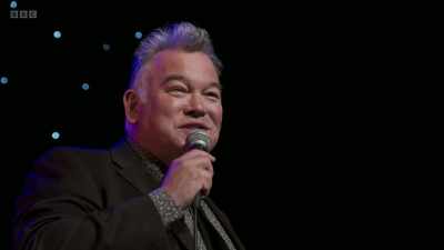 In the first hour, it's just
this sentence over and over again - Stewart Lee: Tornado