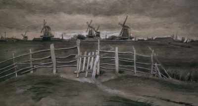 In the first two years as an
artist, between 1880 and 1881, - Van Gogh: Of Wheat Fields and Clouded Skies
