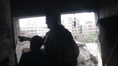 In the foundation of the building, - Killing Gaza