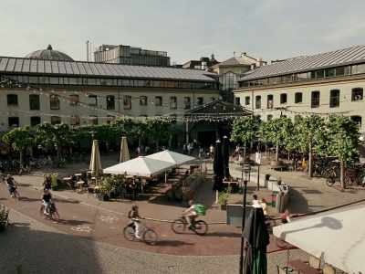 In the German section of the jail - Occupied City