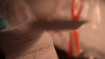 In the house,
they discover some receipts. - How I Caught My Killer