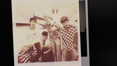 In the L A punk scene - The Go Go's