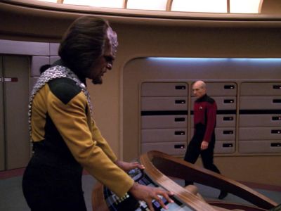In the last three hours. - Star Trek: The Next Generation