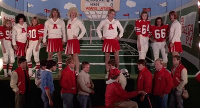 In the locker room - Revenge of the Nerds
