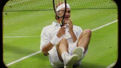 In the matches, he was eager, - Roger Federer: A Champions Journey
