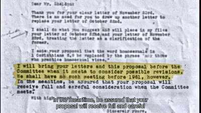 In the meantime, be assured that
your proposal will receive - 1946: The Mistranslation That Shifted Culture