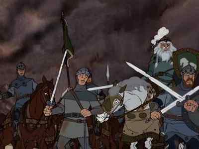 IN THE MIDST
OF THEODEN'S GLORY, - The Return of the King