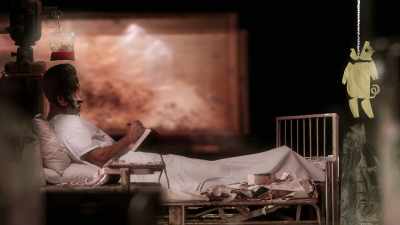 'In the moment, however, they
decided to mend rather than replace. - The Life and Deaths of Christopher Lee