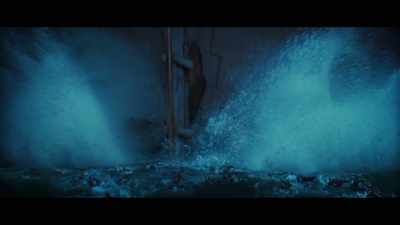 In the movie, it breaks, - Titanic: 20 Years Later with James Cameron