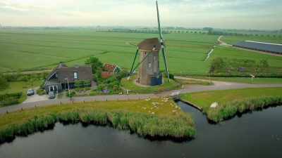 In the Netherlands countryside, - Europe From Above