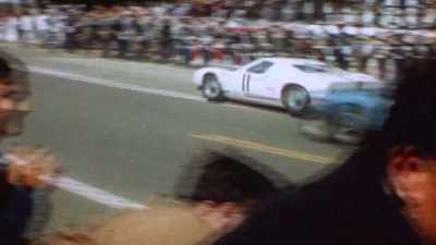 In the opening laps,
the GT40 is furiously fast. - Shelby American