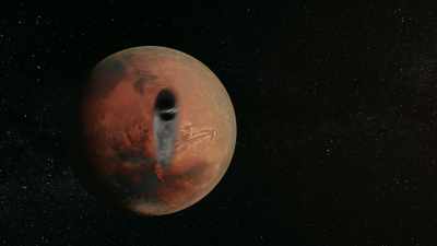 In the past,
or even now, hidden in
some subsurface recess, - Cosmos: Possible Worlds