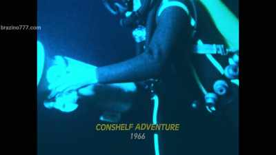 In the perpetual darkness, - Becoming Cousteau