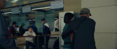 In the plane, if you get airsick... - Okja