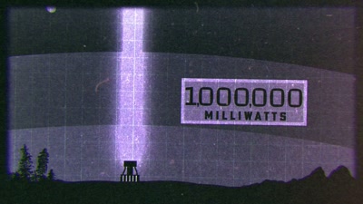 In the right conditions, this
laser can be seen from space. - Beyond Skinwalker Ranch
