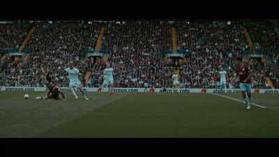 In the second half,
the temperature reaches boiling point. - Take Us Home: Leeds United