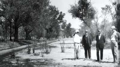 In the summer of 1922, - Flood in the Desert