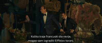 In the time this French half is taking, - Halston