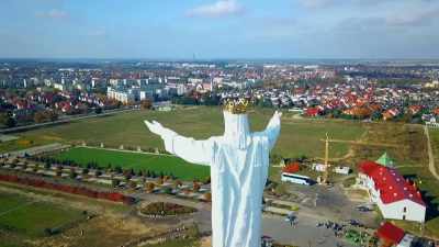 In the west, religious Poles - Europe From Above