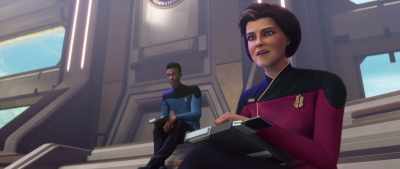 In their absence and in my presence, - Star Trek: Prodigy