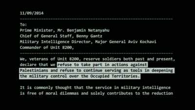 In their letter,
the reservists said - Cyberwar