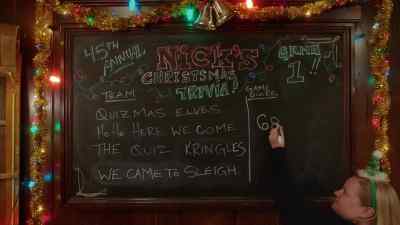 In third place, with 73
points, the Quiz Kringles. - Trivia at St. Nick's